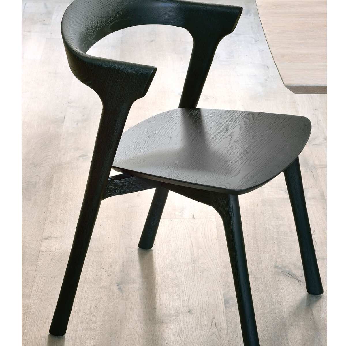 Edana Oak Wood Arm Chair – Nismaaya Decor