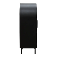 Nismaaya Jedrek Rattan Bar Cabinet 4