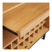 Nismaaya Jedrek Rattan Bar Cabinet 9