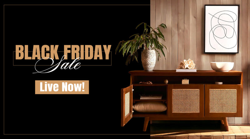 Black Friday Furniture Sale at Nismaaya Décor — Unbeatable Deals on Premium Wooden Furniture