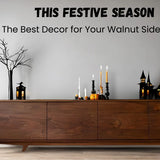 Festive Fun with Walnut Sideboards: Your Style Guide for Halloween, Christmas, & New Year’s Eve 2024!
