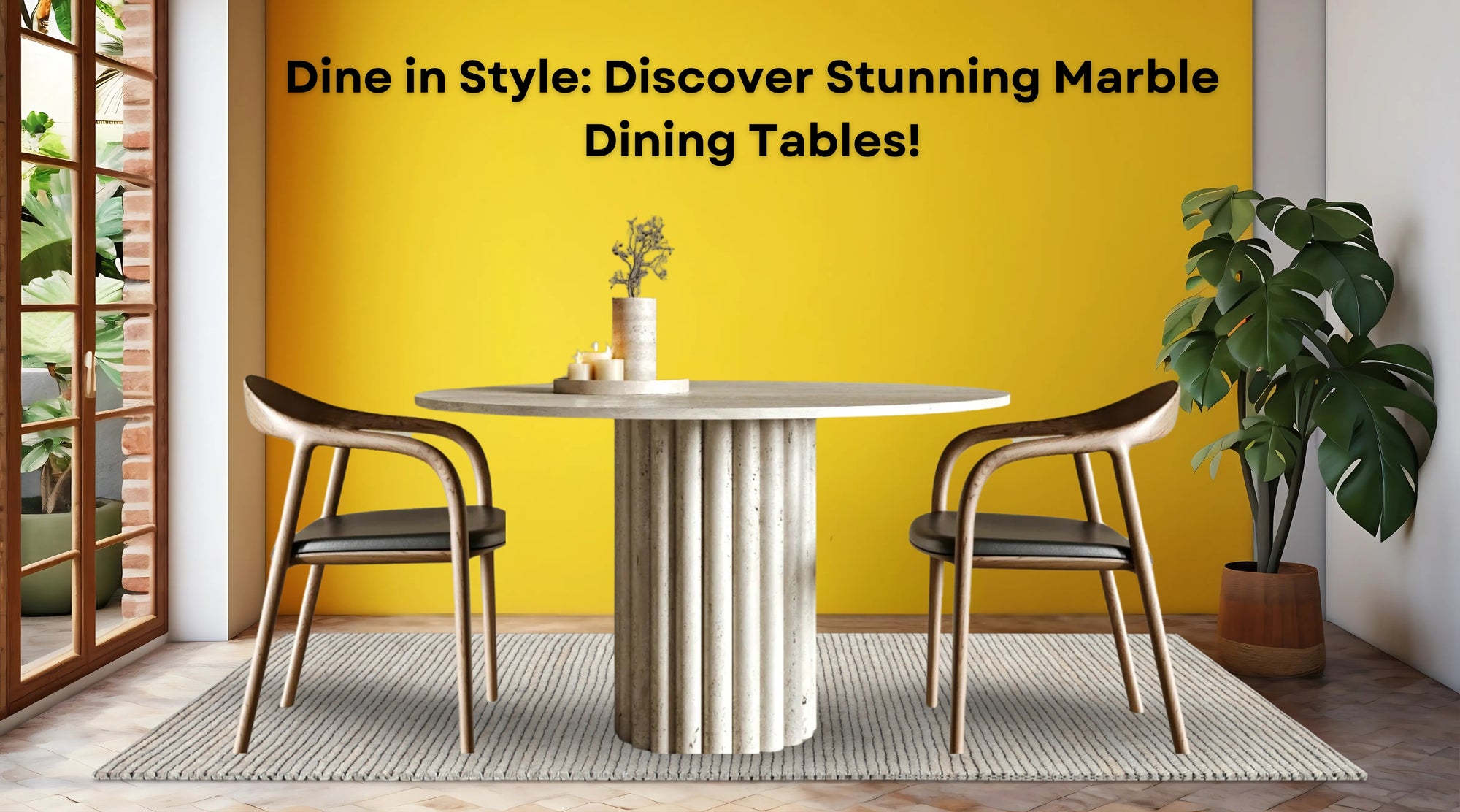 Discover Stunning Marble Dining Tables