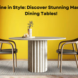 Discover Stunning Marble Dining Tables