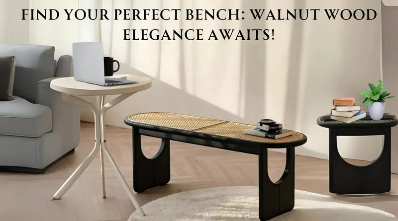 Walnut Wood Benches for Every Room in Your Home