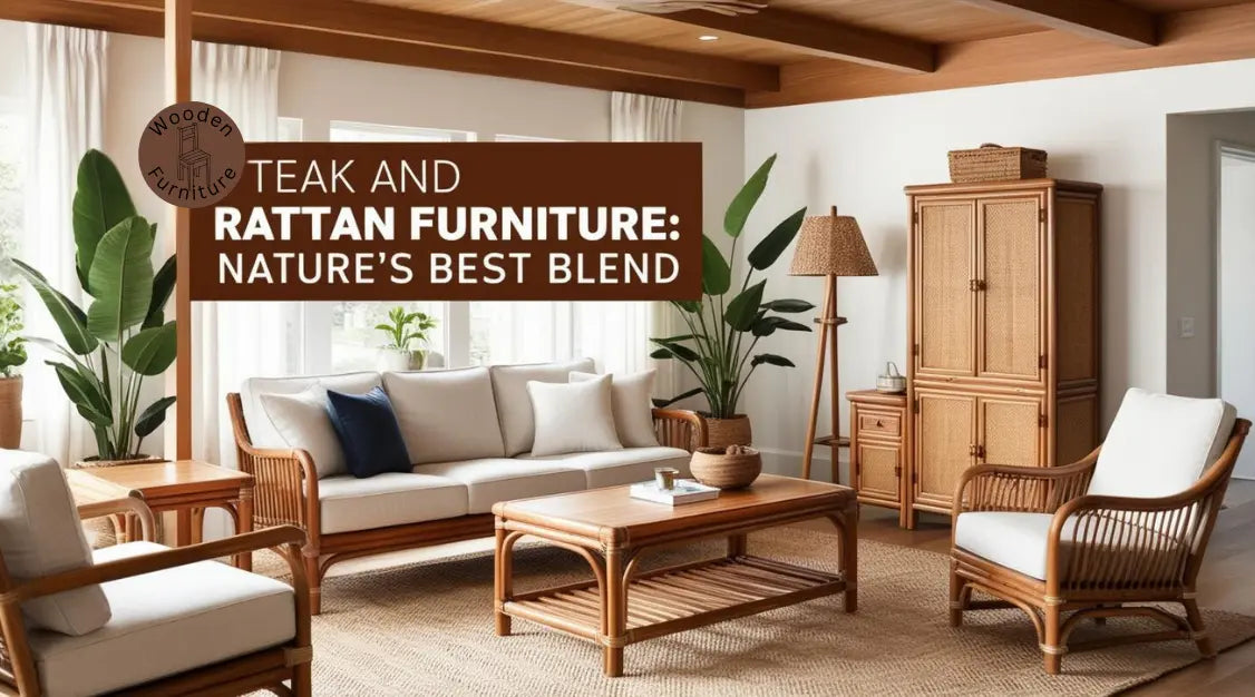 Mixing Teak Wood with Rattan: A Match Made in Furniture Heaven