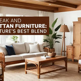 Mixing Teak Wood with Rattan: A Match Made in Furniture Heaven