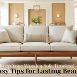 Want to Keep Your Wooden Sofa Looking Gorgeous Here are 7 Maintenance Tips to do it