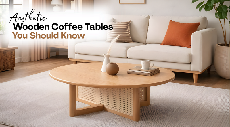 Interior Expert Picks For Aesthetic Wooden Coffee Table For Stylish Homes