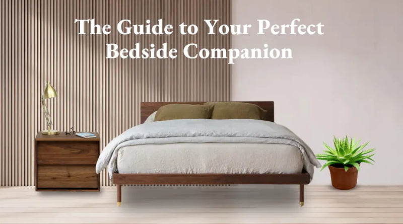 The Varied Charm of Bedside Tables Why You Need One (and Why Walnut is Your Best Bet!)