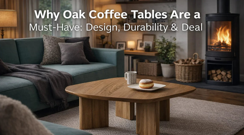 Why Oak Coffee Tables Are a Must-Have: Design, Durability & Deal