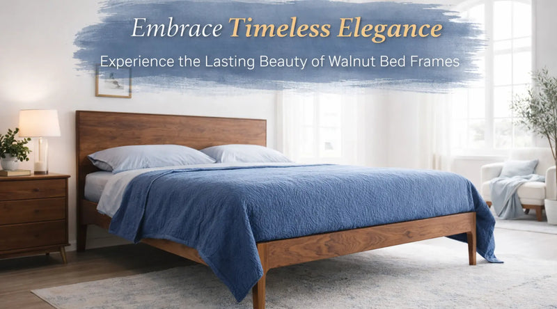 The Timeless Elegance and Durability of Walnut Wood Beds: A Comprehensive Guide