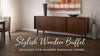 Wooden Buffet Guide for Modern American Homes