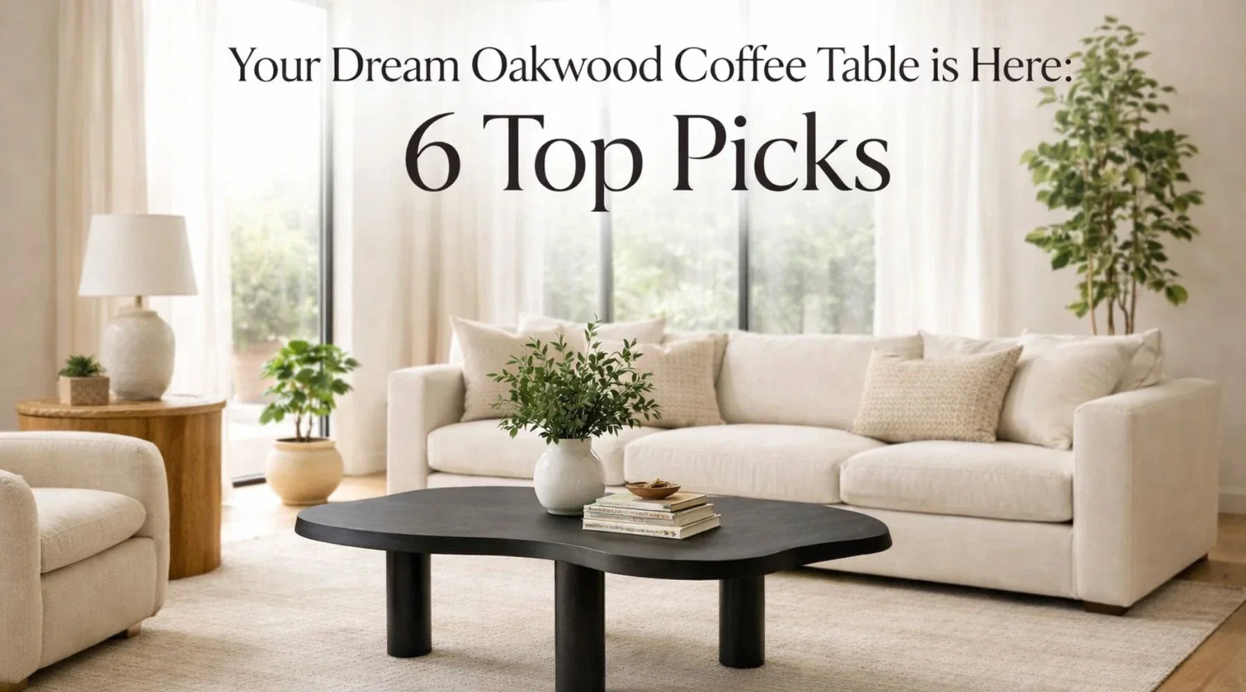 Your Dream Oakwood Coffee Table is Here: 6 Top Picks