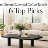 Your Dream Oakwood Coffee Table is Here: 6 Top Picks