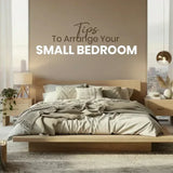 small bedroom styling tips with modern bed interior