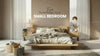 small bedroom styling tips with modern bed interior