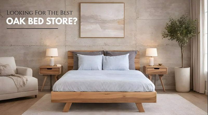 Why Do Homeowners Trust Nismaaya Decor as Their Oak Bed Store?