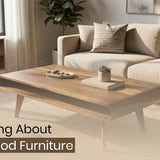 solid wood furniture guide modern living room coffee table banner