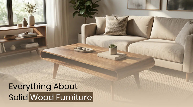 Buying Solid Wood Furniture? Here’s Everything About Quality, Cost, Wood Types & Protective Measures