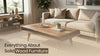 solid wood furniture guide modern living room coffee table banner