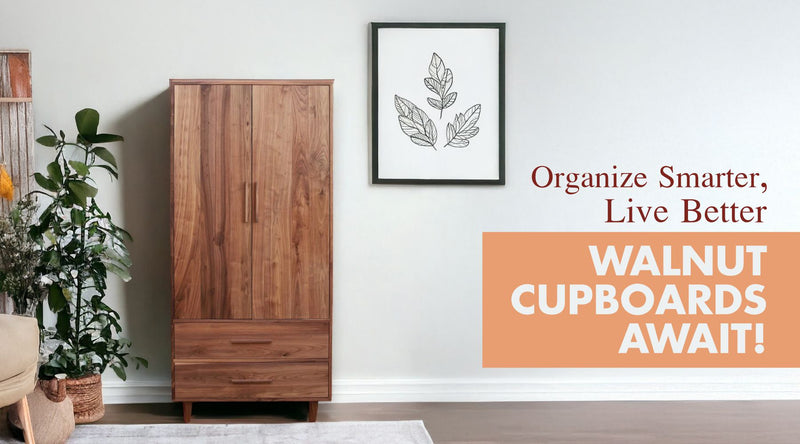 More Than Storage – Walnut Cupboards That Impress!