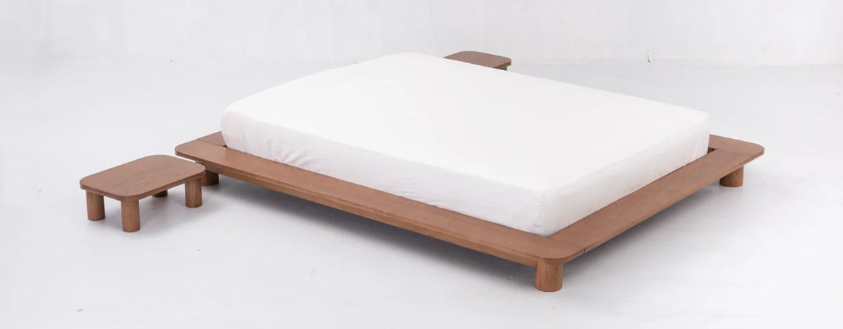 Rio Ash Wood Platform Bed