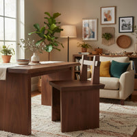 Barbara Walnut Wood Dining Chair