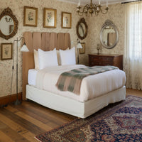 Madrid White Oak Wood Headboard