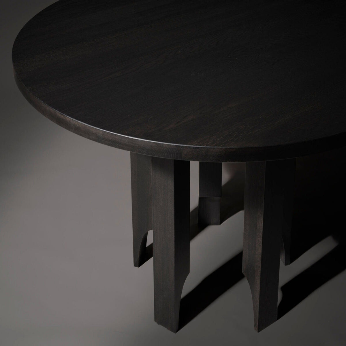 Acer Solid Oak Wood round Dining Table