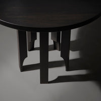Acer Solid Oak Wood round Dining Table