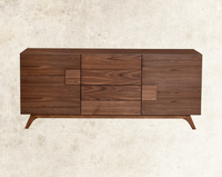 Kalenna Walnut Wood Cabinet & Sideboard