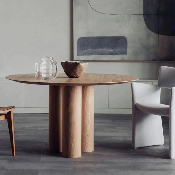Gabi Oak Wood Dining Table 1