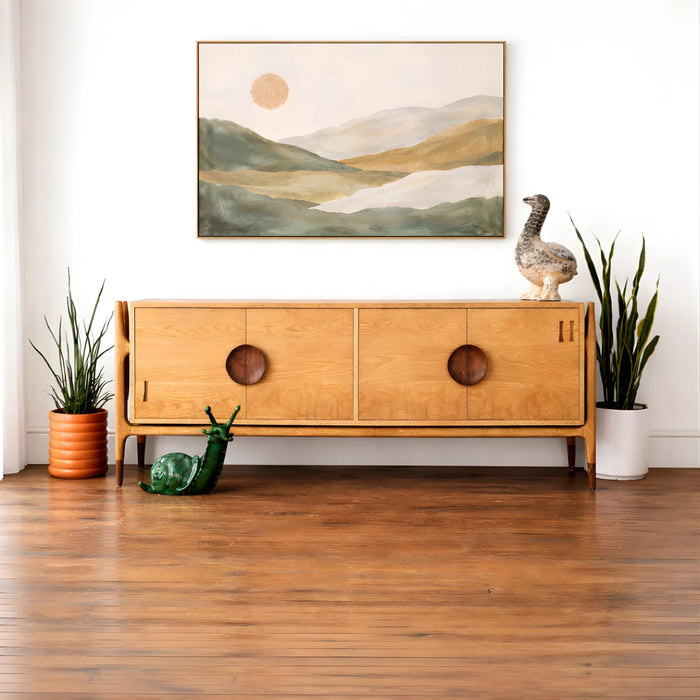 Beynish Oak Wood Cabinet & Sideboard