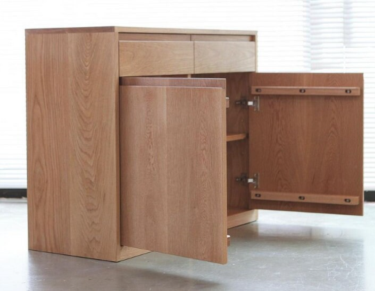 Jaren Oak Wood Cabinet 2