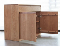 Jaren Oak Wood Cabinet 2