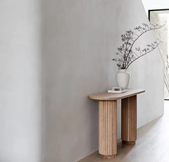 Jase Oak Wood Console Table 1