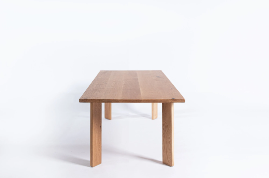 Jasey Oak Wood Dining Table 3