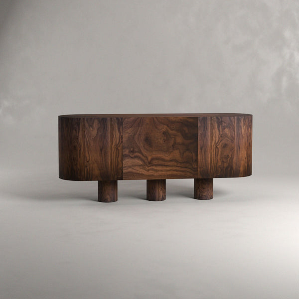 Arceus Walnut Wood Cabinet & Sideboard