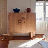 Douro Cabinet Oak Wood Cabinet