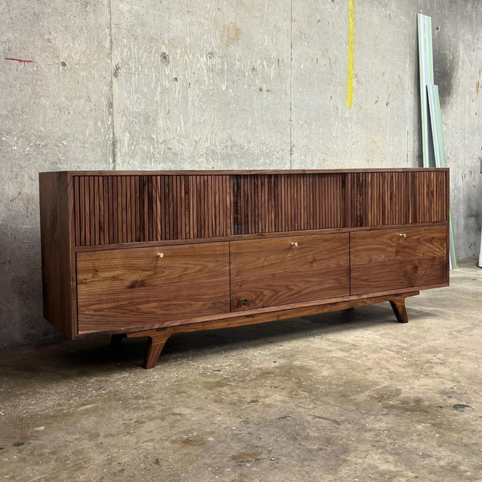 Brevyn Walnut Wood Cabinet & Sideboard 2