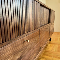 Brevyn Walnut Wood Cabinet & Sideboard 5