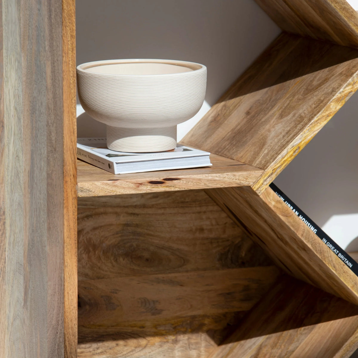 Marion Wooden Display Shelves Unit