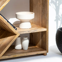 Marion Wooden Display Shelves Unit