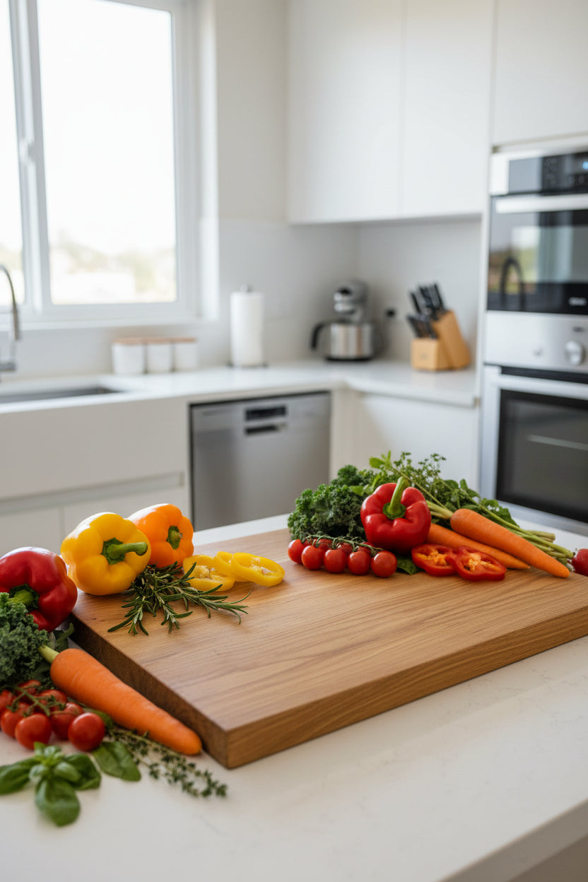 Nismaaya White oak Wood Cutting Board – Nismaaya Decor