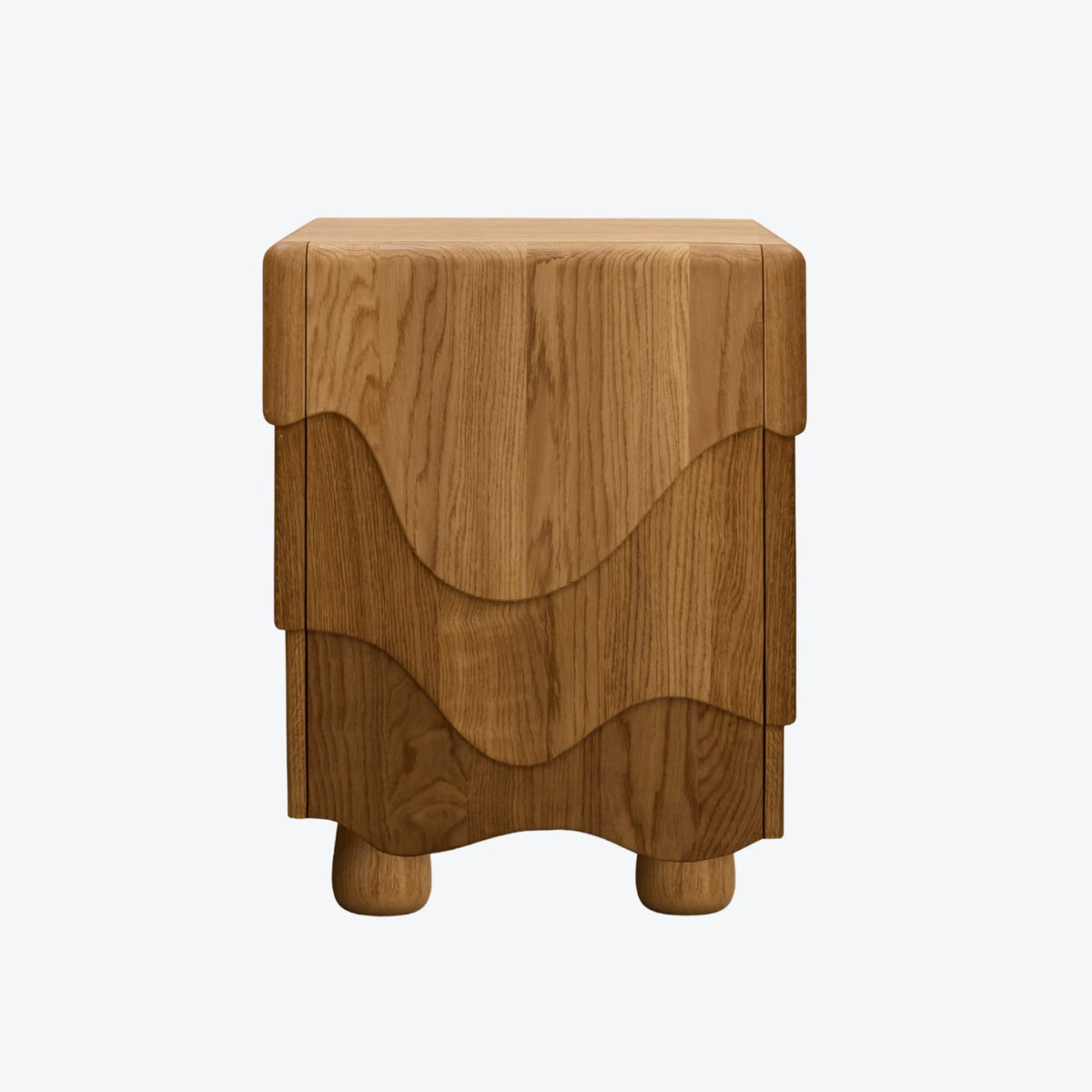 Modern bedside table with clean minimalist design