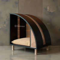 Nismaaya Premium Home Pets Sleeping Bed Black