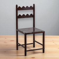 Nismaaya Scallop Design Reclaimed Wooden Chairs