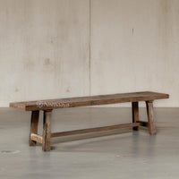Nismaaya Vintage Farmhouse Bench