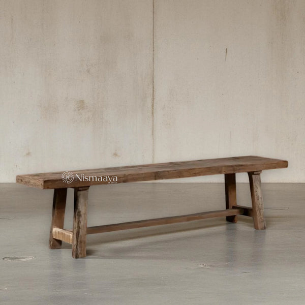 Nismaaya Vintage Farmhouse Bench