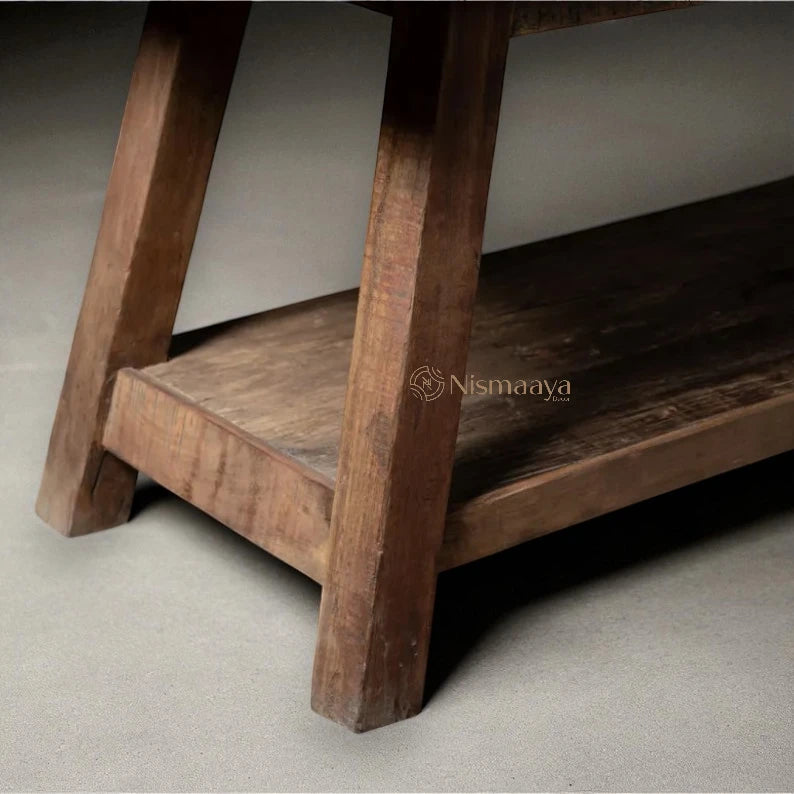 Nismaaya Vintage Reclaimed Wooden Bench